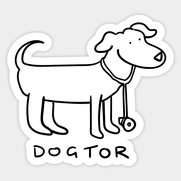 Dogtor Sticker by DoctorBillionaire